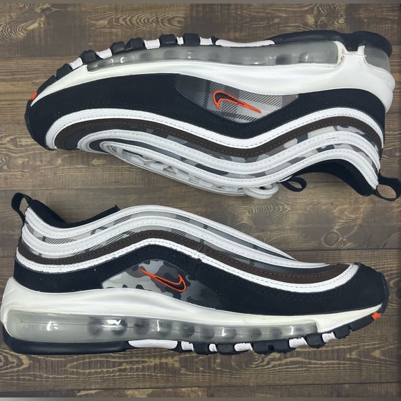 Nike Air Max 97 (GS) ‘White Black' DB2017-100 Size 5Y / 7 Women’s - Picture 6 of 12
